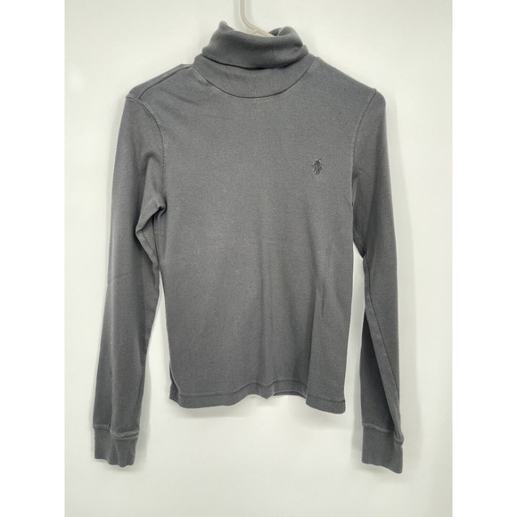 Ralph Lauren  Bundled Navy /gray  Sport Embroidered Logo Turtleneck Size M - Picture 1 of 9